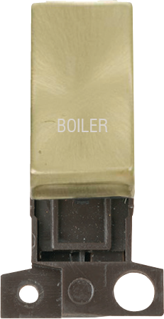 Click MiniGrid 13A 10AX DP INGT SW SB "BOILER" – MD018SB-BL