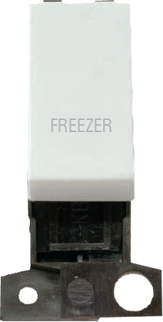 Click MiniGrid 13A 10AX DP SW WH "FREEZER" – MD018WH-FZ