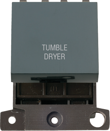 Click MiniGrid 20A DP INGOT SWITCH BK "TUMBLE DRYER" – MD022BK-TD