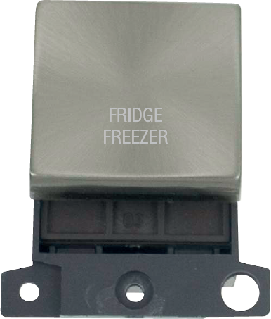 Click MiniGrid 20A DP INGOT SWITCH BS "FRIDGE FREEZER" – MD022BS-FF