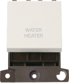 Click MiniGrid 20A DP INGOT SWITCH PW "WATER HEATER" – MD022PW-WH