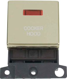 Click MiniGrid 20A DP INGT SW+NEON BR "COOKER HOOD" – MD023BR-CH