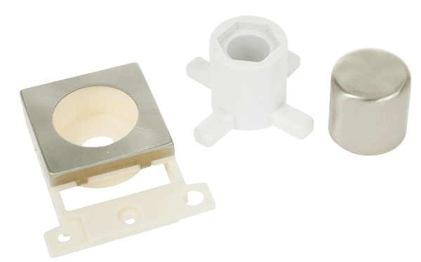 Click MiniGrid Dimmer Module Mounting Kit - Satin Chrome – MD150SC