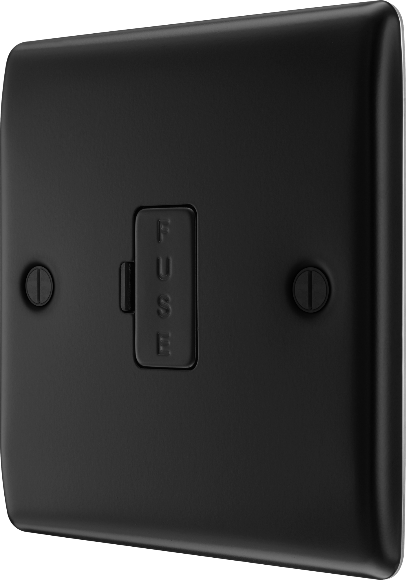 BG Nexus Metal Un-Switched Fused Spur in Matt Black