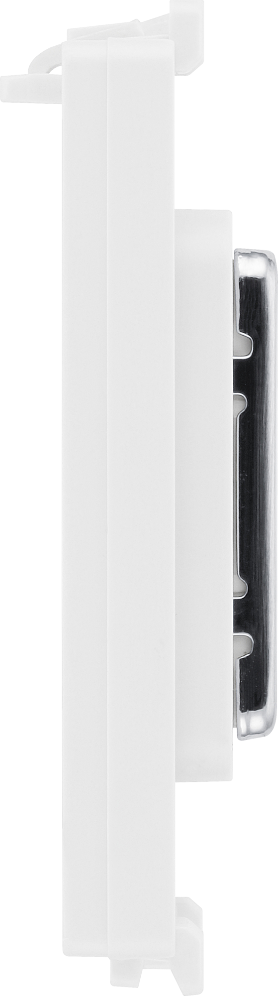 BG RBSBLNK Brushed Steel Grid Blank Switch