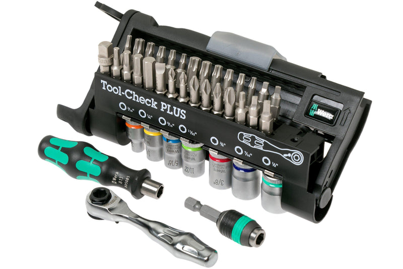 Wera Zyklop Interchangeable Tool-check Plus Ratchet, Socket & Bit Set 39 Pieces 05056490001