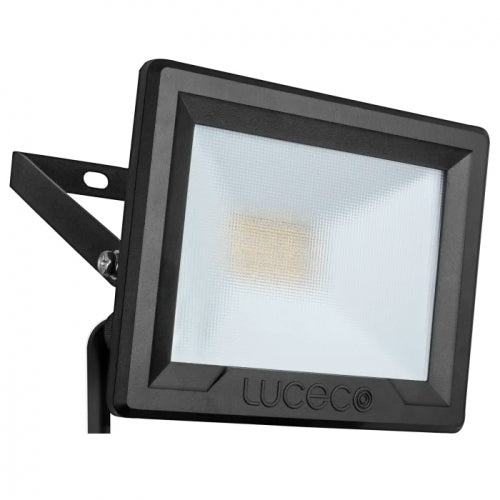 BG Luceco Flood Light 20W Slimline LED 4000K Daylight White Energy-Efficient Outdoor IP65