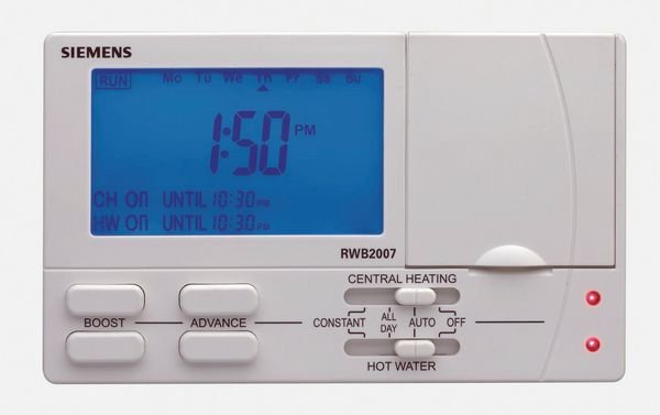 Siemens RWB1007 Single Channel Timeswitch Room Thermostat