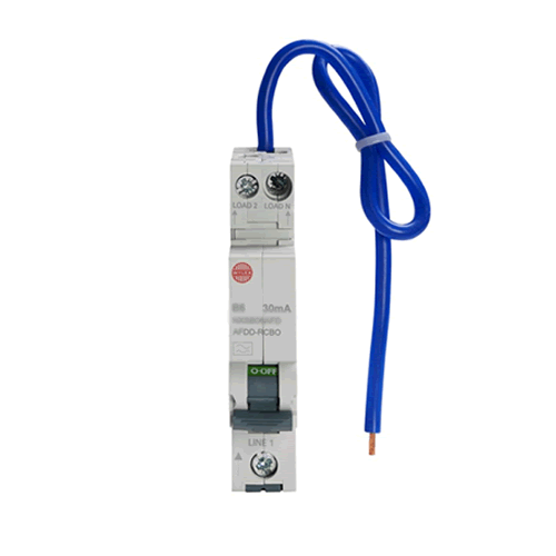 Wylex NXSB40AFD 40A B Type 1P+N RCBO / AFDD Single Module Arc Fault Device