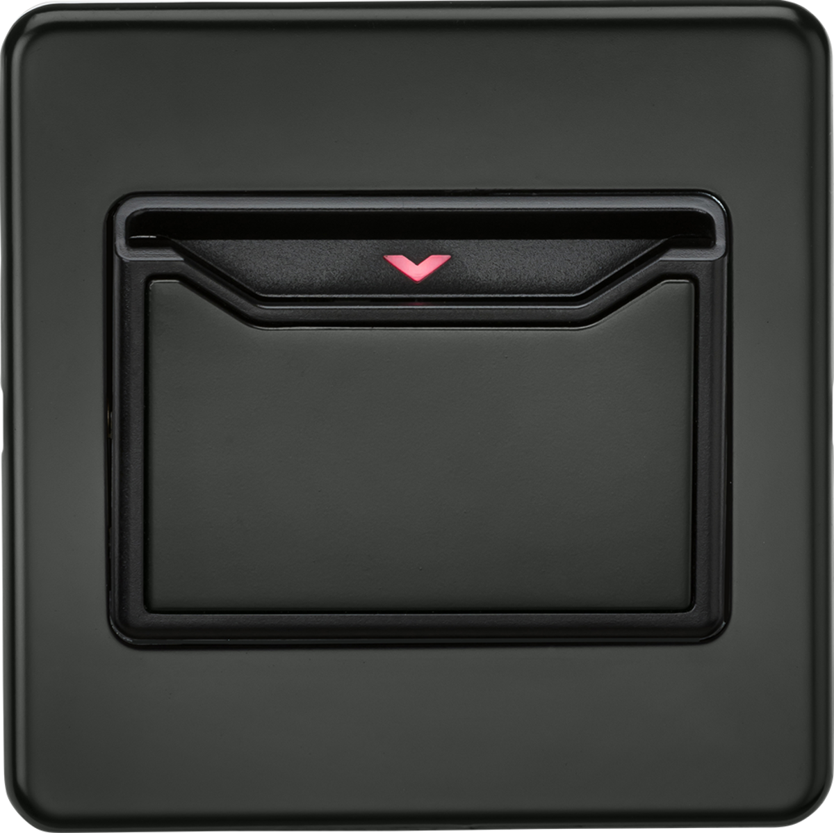 ML Knightsbridge Screwless 32A 1 Gang Key Card Switch - Anthracite