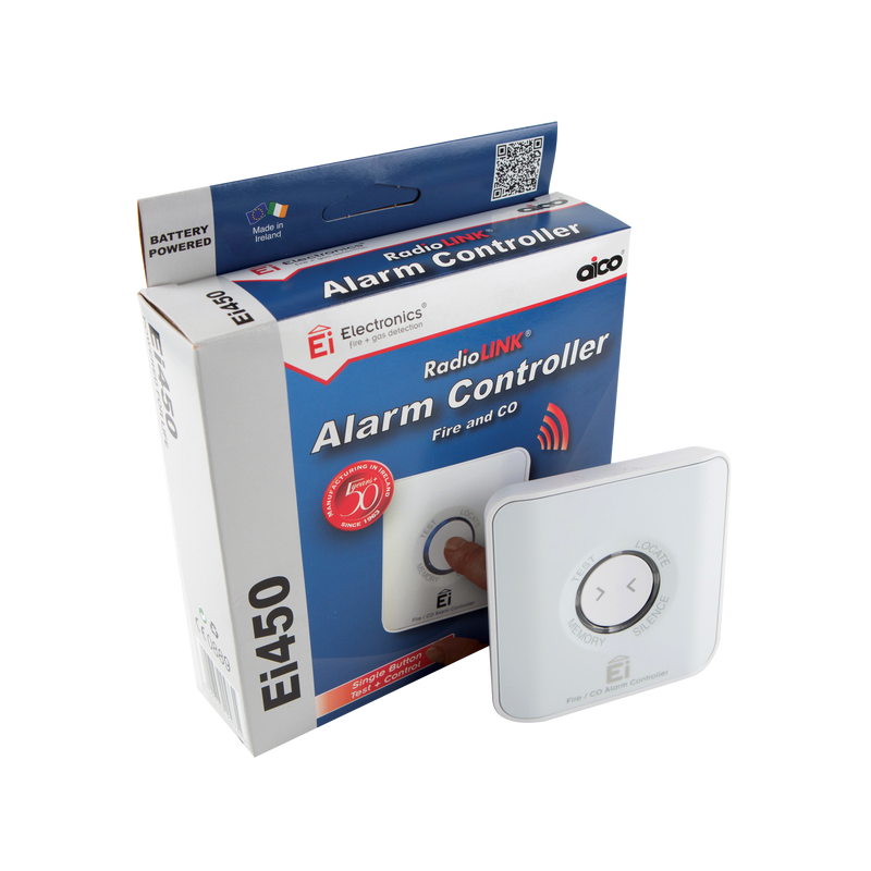 Aico Ei450 RadioLINK Alarm Controller with Test Locate and Silence