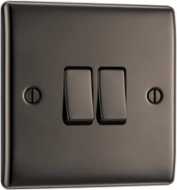 Double Light Switch | 2 Gang Light Switch - ACAS Electrical