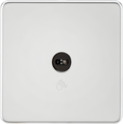 1 Gang 1-way Touchless Switch 230V - Polished Chrome
