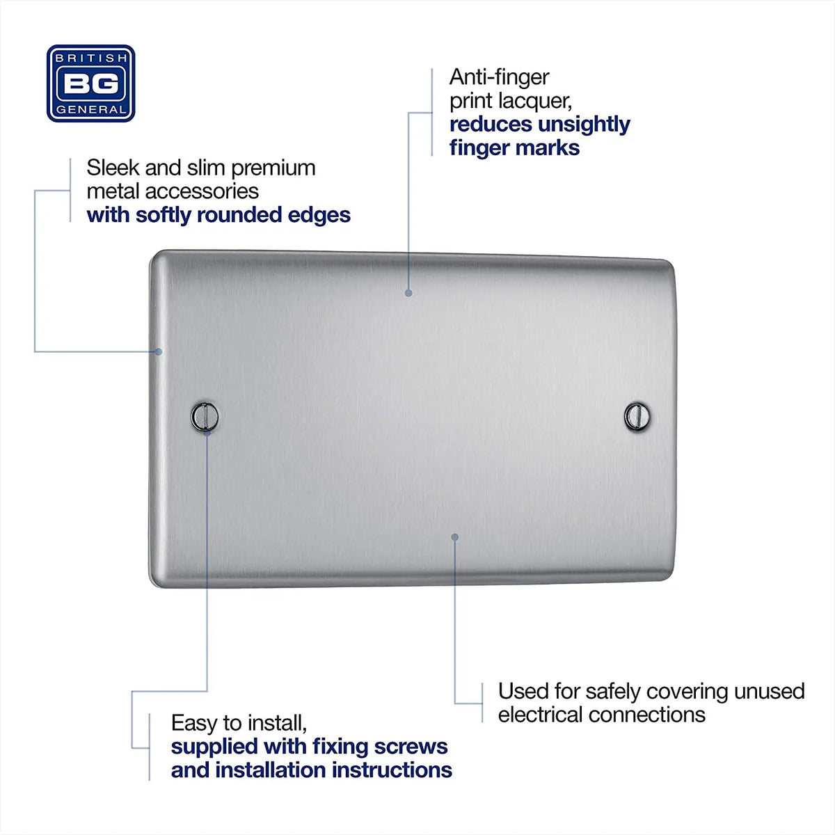 Blanking Plates for Electrical Sockets & Plugs | ACAS Electrical