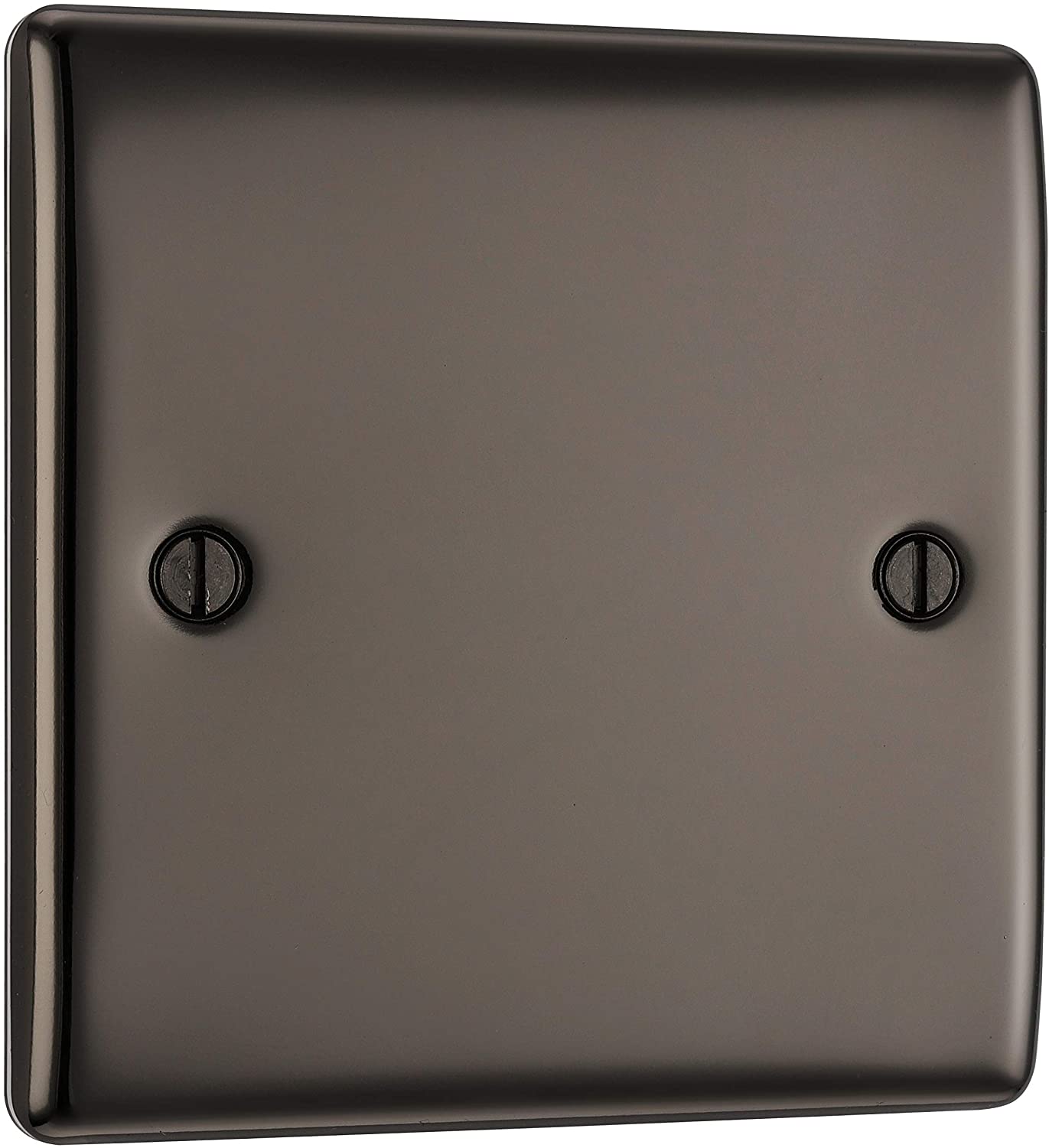 BG Nexus Metal Single Blanking Plate in Black Nickel - NBN94-01