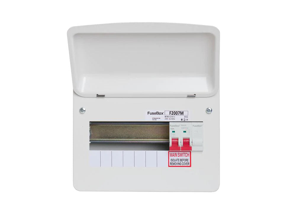 FuseBox 7 Way Mains Consumer Unit