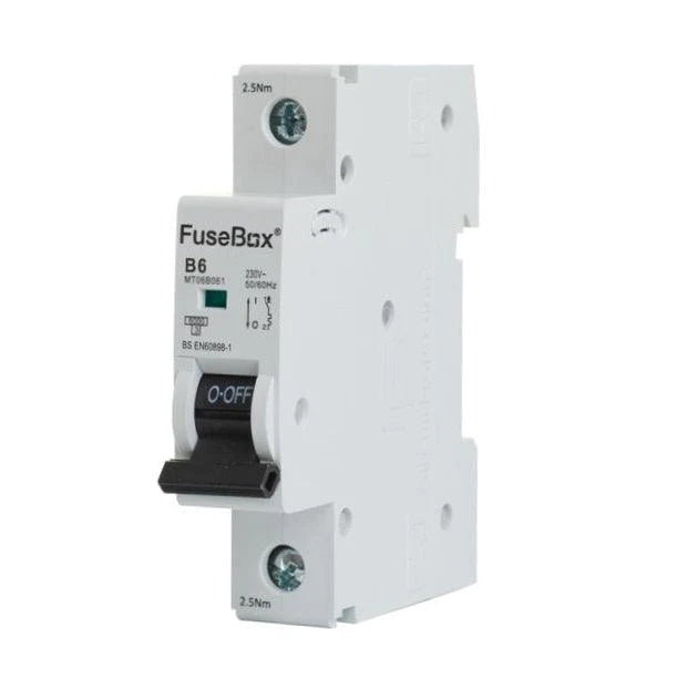 FuseBox Type B Curve Single Pole MCBS