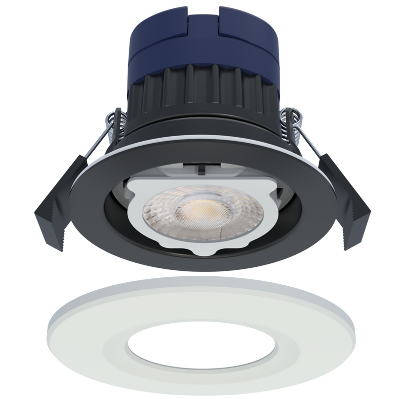 Mica CCT Led Fixed IP65 Dimmable Fire-rated Downlight 4 Colour Temperature Switchable Spotlight
