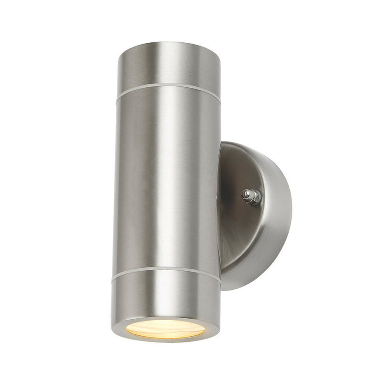 ELD Up Down Fixed Wall Light in Stainless Steel Finish