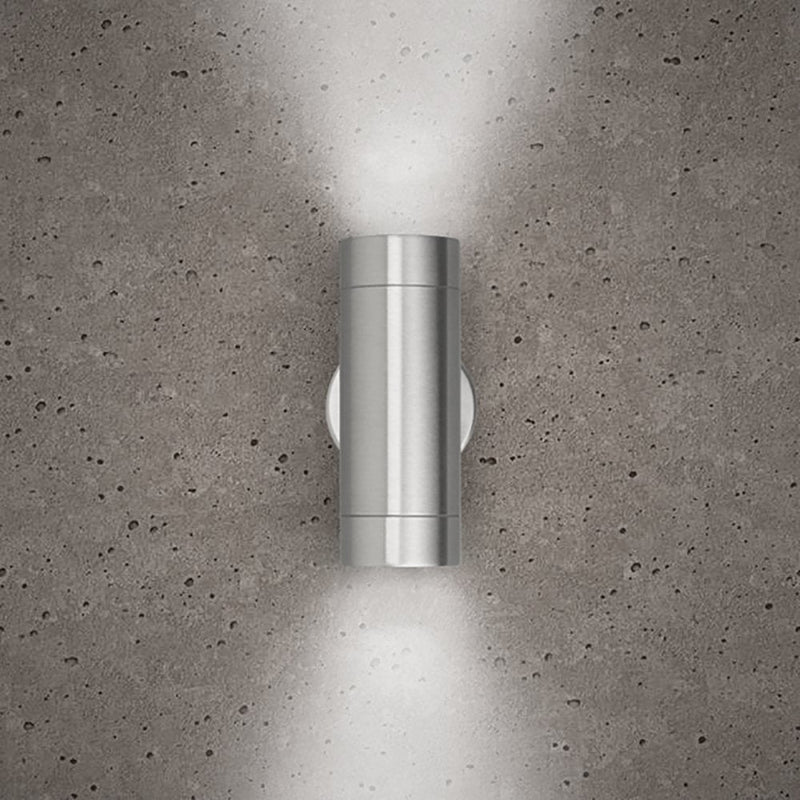 ELD Up Down Fixed Wall Light in Stainless Steel Finish