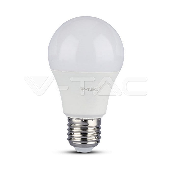 V-TAC 9 Watt E27 LED Bulb (Frosted) in Cool White