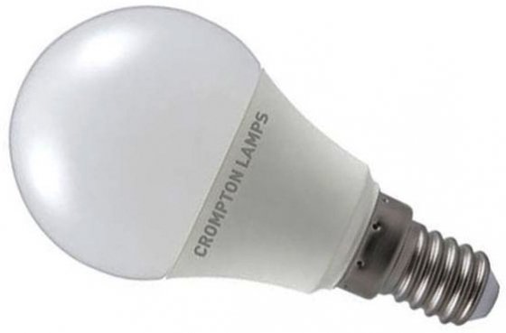 Crompton 5.5 Watt E14 LED Golf Ball Bulb (Frosted) in Warm White